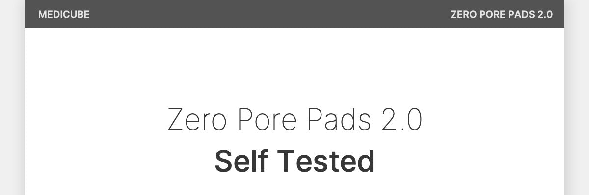 medicube Zero Pore Pads 2.0, Dual- Textured Facial Toner Pads 155gm - image 6 - ArabiaGlow UAE