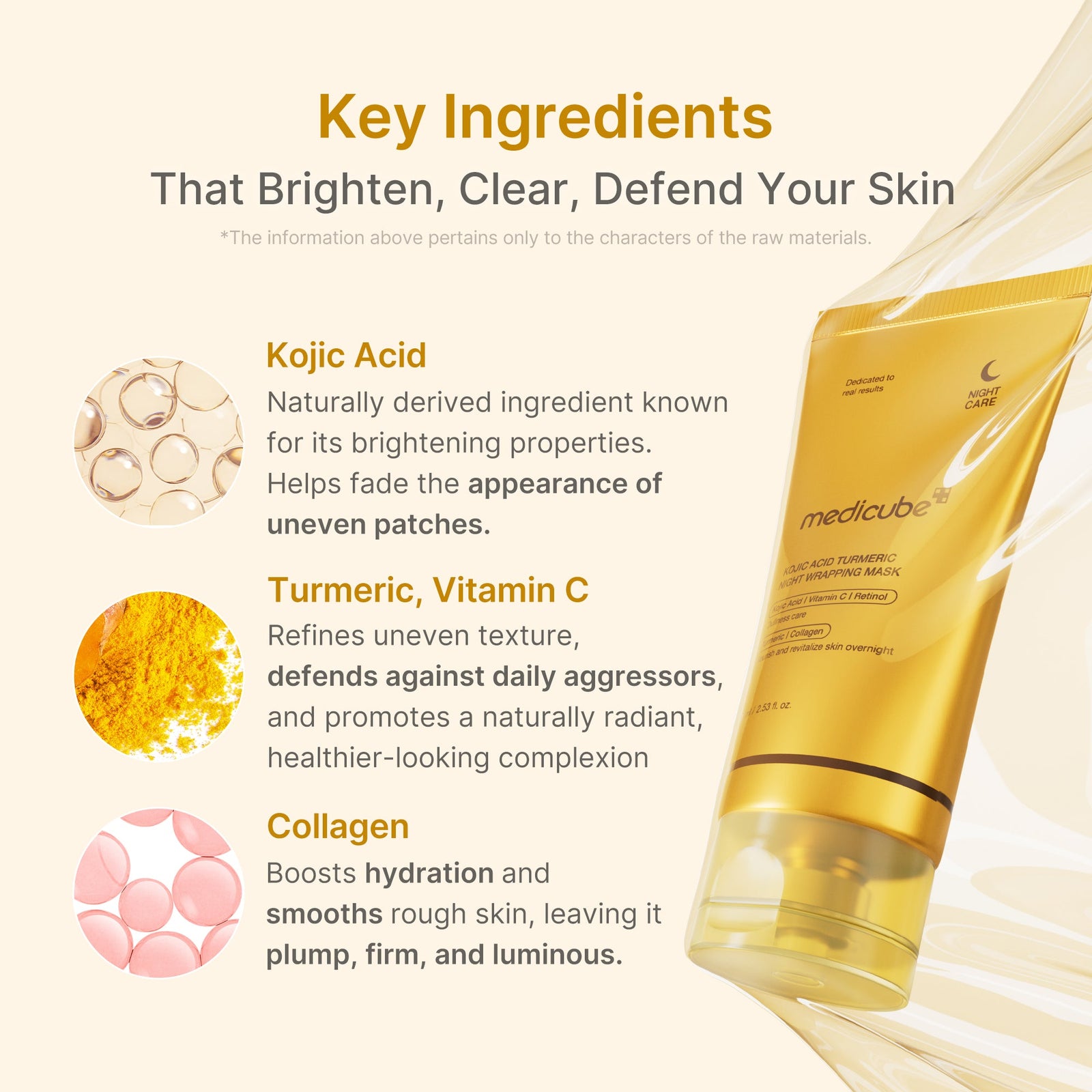 medicube Turmeric Overnight Wrapping Peel Off Mask 75ml - image 5 - ArabiaGlow UAE