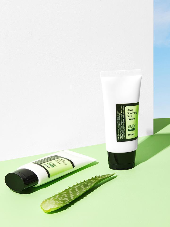 COSRX Aloe Soothing Sun Cream 50ml - ArabiaGlow UAE