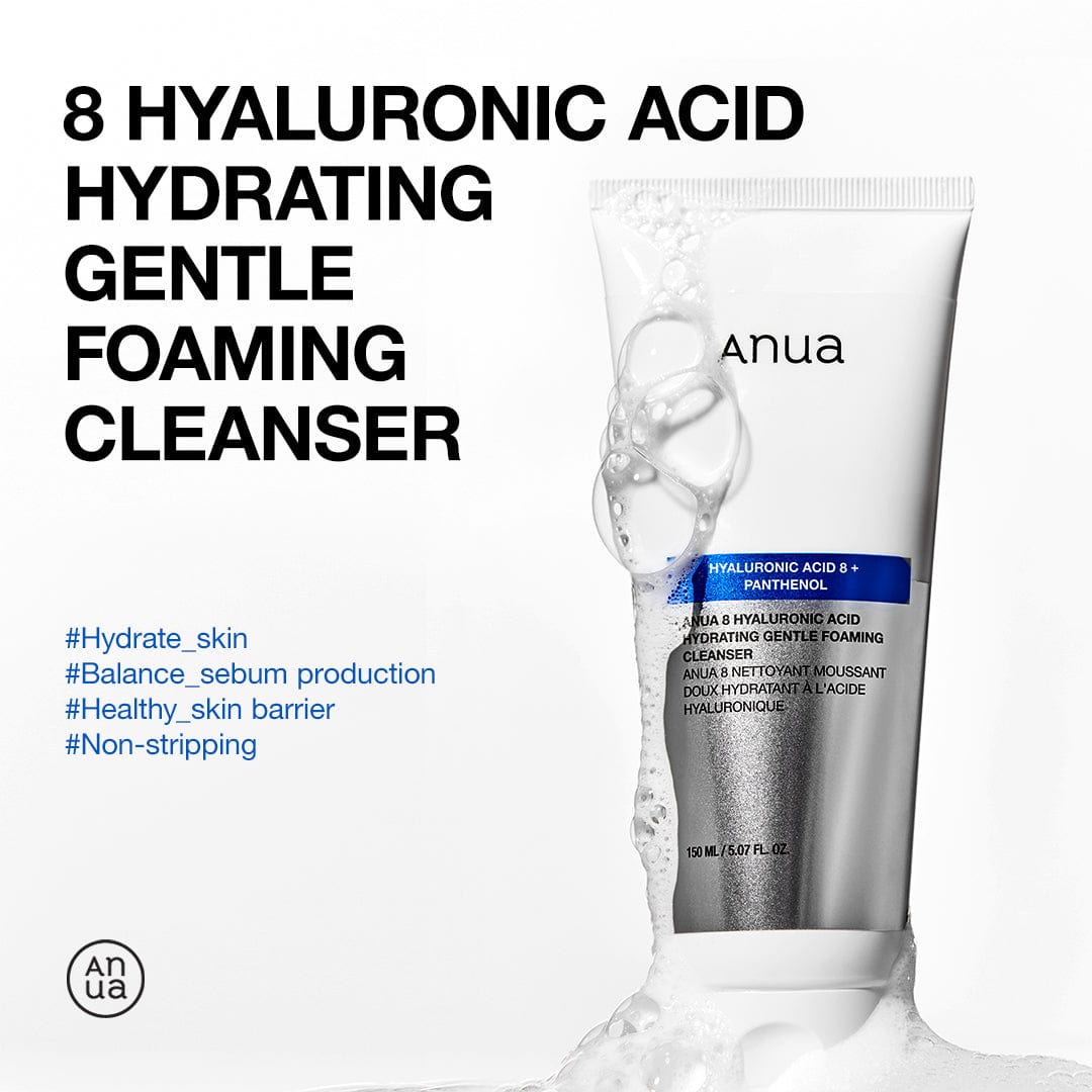 ANUA Hydrating Gentle Foaming Cleanser 150ml - image 2 - ArabiaGlow UAE