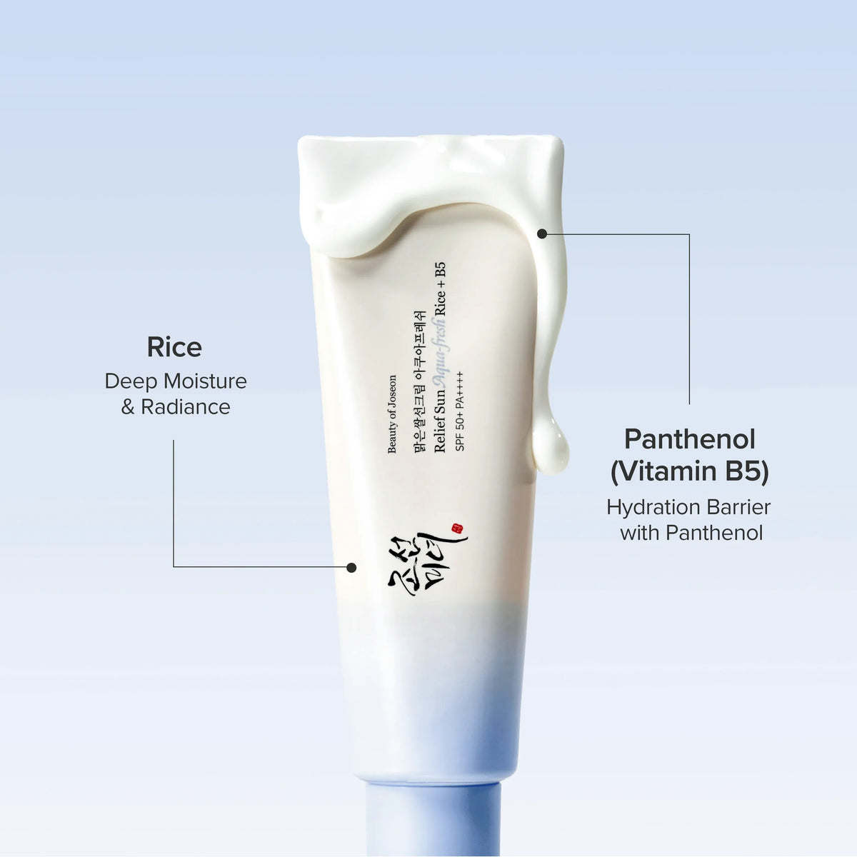 Beauty of Joseon Relief Sun Aqua-Fresh Sunscreen Rice + Panthenol SPF 50+ PA++++ 50ml - image 4 - ArabiaGlow UAE