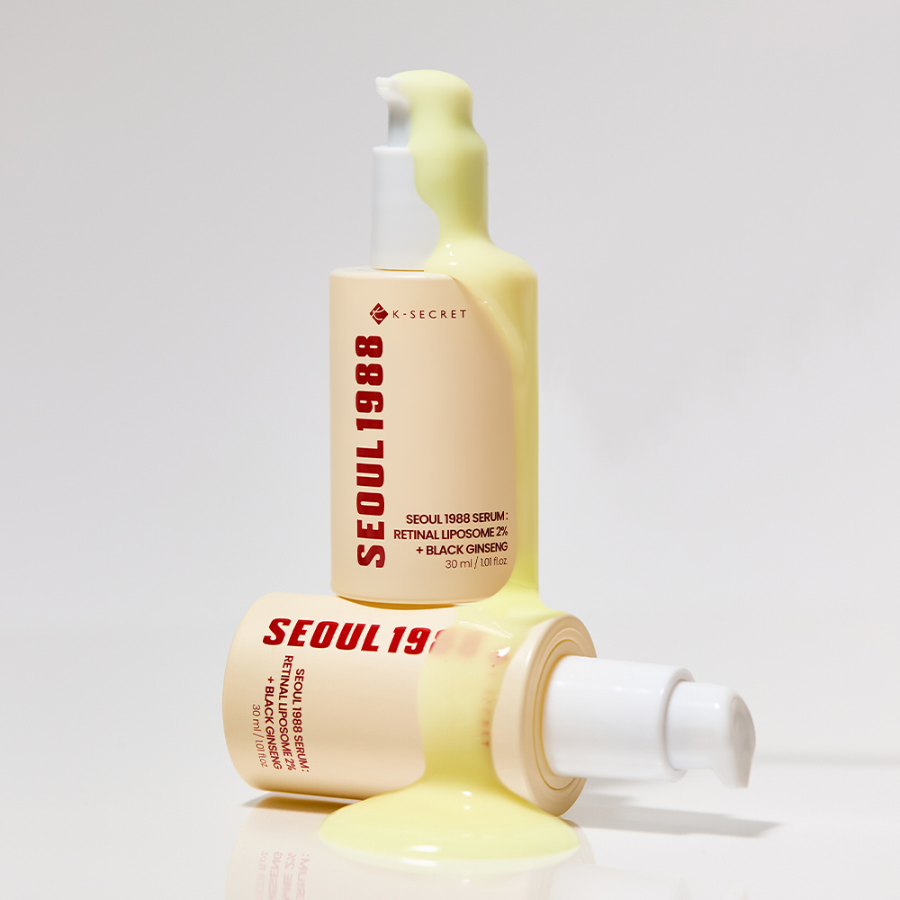 K-SECRET SEOUL 1988 Retinal Serum 2% Retinal Liposome Black Ginseng Niacinamide Bakuchiol Vitamin C & 3 Peptides for Wrinkle Care Anti Aging 30mL - image 5 - ArabiaGlow UAE