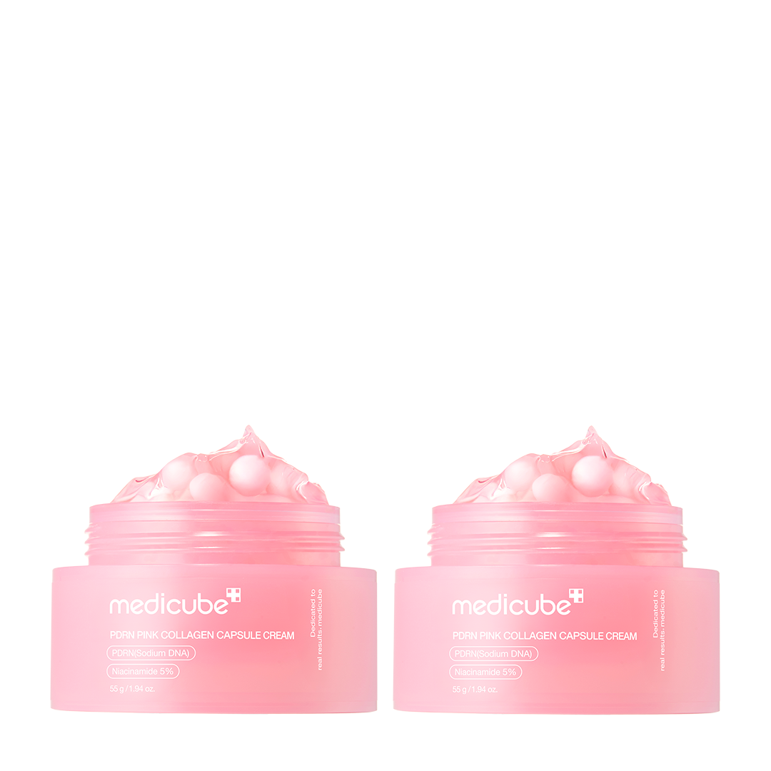 medicube Salmon DNA PDRN Pink Collagen Capsule Cream Face Moisturizer 55gm - image 7 - ArabiaGlow UAE