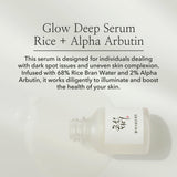 Beauty of Joseon Glow Deep Serum Rice Alpha-Arbutin Face Serum for Dark Spot Discoloration Correction 30ml - image 7 - ArabiaGlow UAE