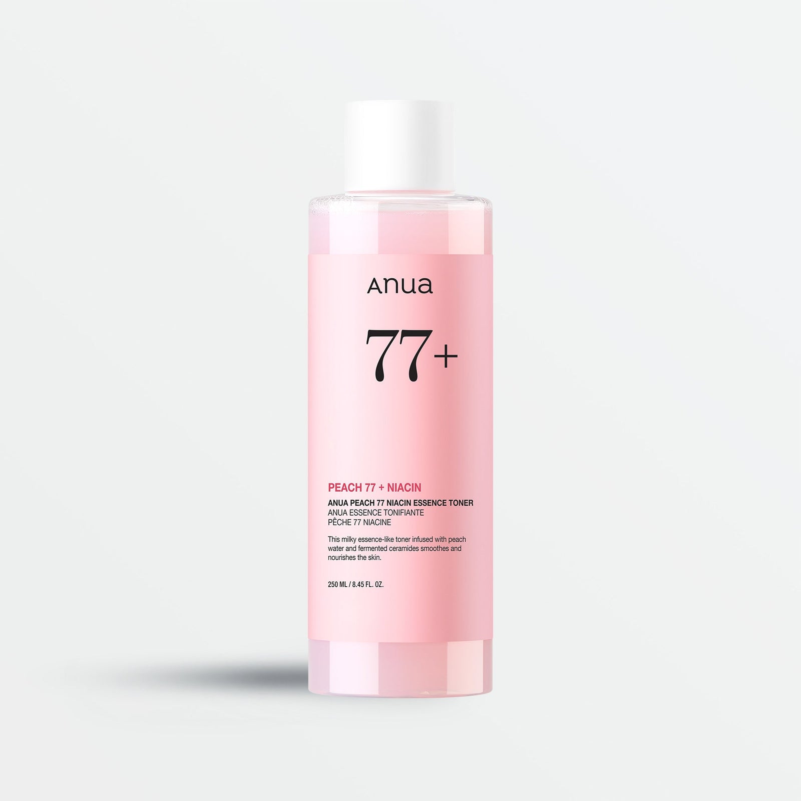 ANUA Peach 77 Niacin Essence Toner Facial Toner for Glass Skin 250ml - ArabiaGlow UAE
