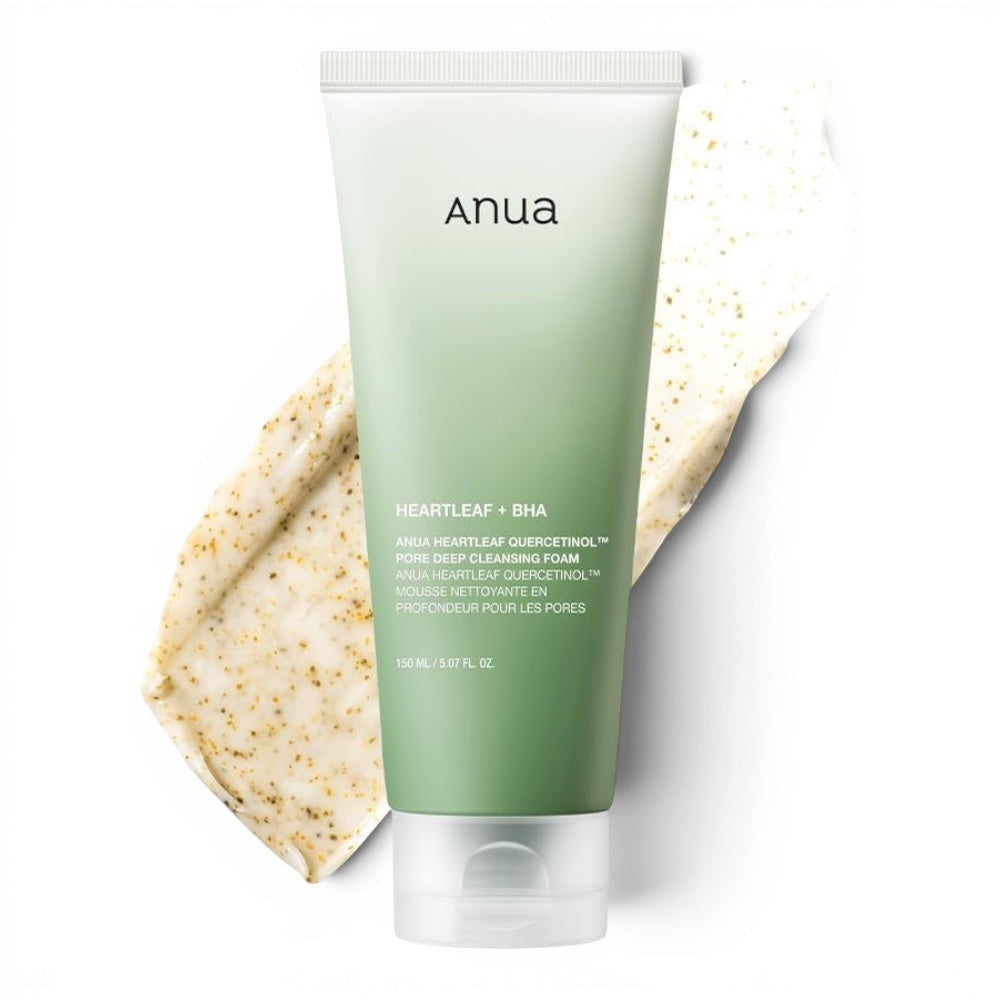 Anua Heartleaf Quercetinol Pore Deep Cleansing Foam 150ml - image 2 - ArabiaGlow UAE