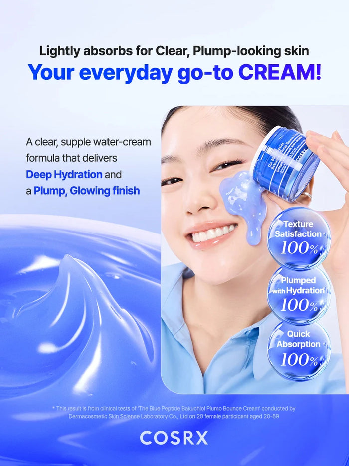 COSRX The Blue Peptide Bakuchiol Plump Bounce Cream – view 4