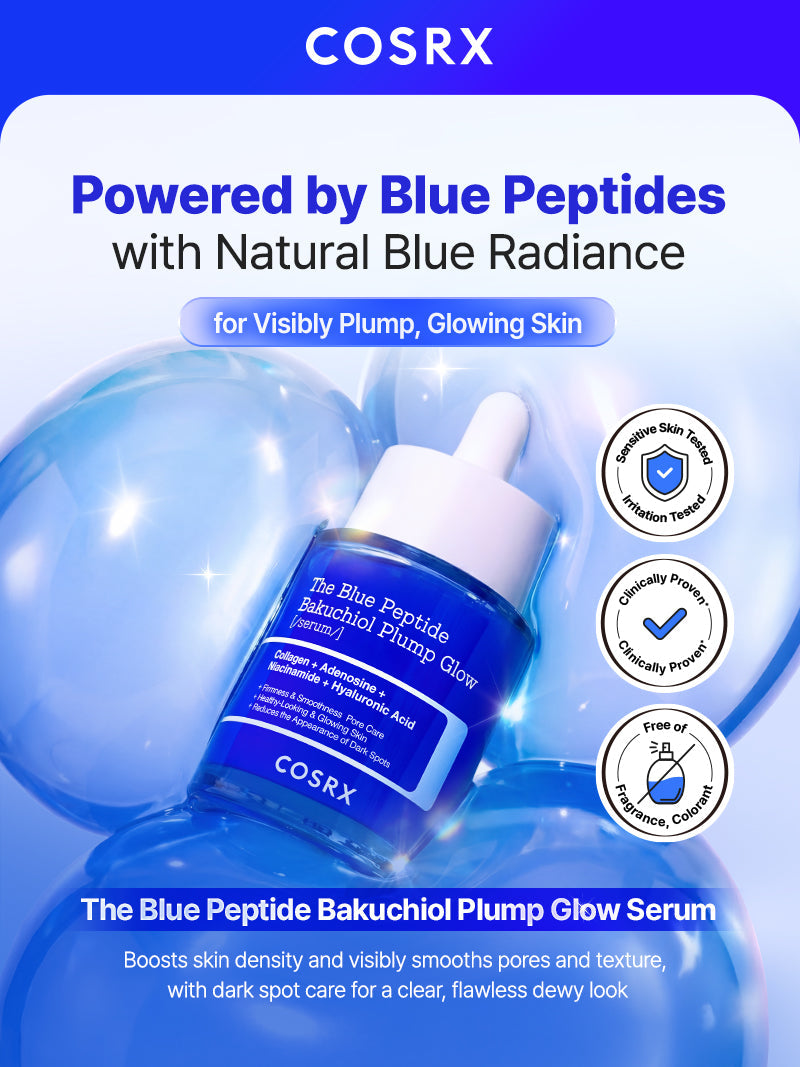 COSRX The Blue Peptide Bakuchiol Plump Glow Serum – view 2
