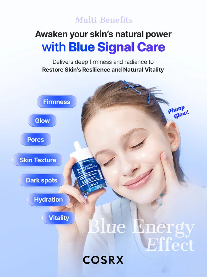 COSRX The Blue Peptide Bakuchiol Plump Glow Serum – view 5