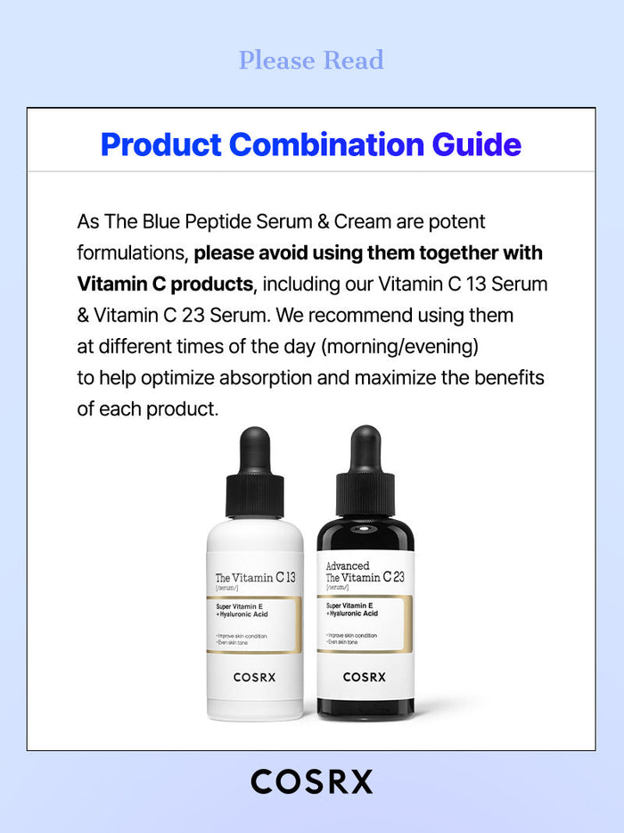 Anti-Aging Firming Routine Bundle – original COSRX The Blue Peptide Bakuchiol Plump Glow Serum