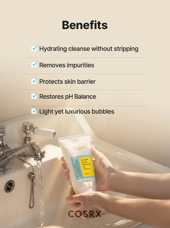 COSRX Low pH Good Morning Gel Cleanser 150ml – view 4