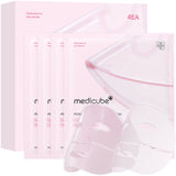 medicube Salmon DNA PDRN pink collagen jelly gel mask 28gX4ea - ArabiaGlow UAE