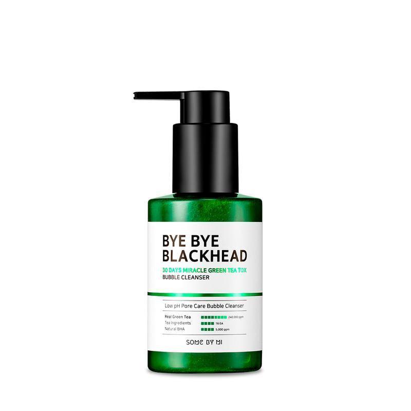 Some By Mi Bye Bye Blackhead 30 Days Miracle Green Tea Tox Bubble Cleanser 120gm - image 7 - ArabiaGlow UAE