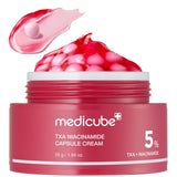 medicube TXA+Niacinamide Capsule Cream Dual Radiance Moisturizer Ideal for Use After Spot Care 55gm - ArabiaGlow UAE