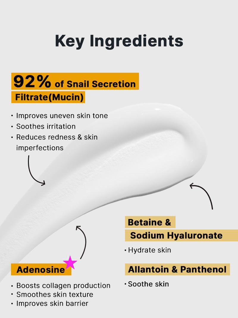 Cosrx Advanced Snail 92 All in-1 Cream - 100g - image 4 - ArabiaGlow UAE