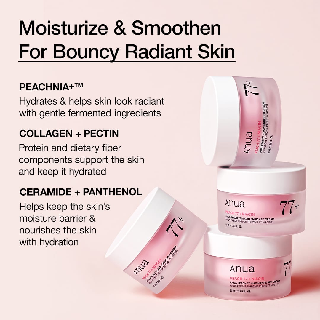 Anua Peach 77 Niacin Enriched Cream 50ml - image 3 - ArabiaGlow UAE