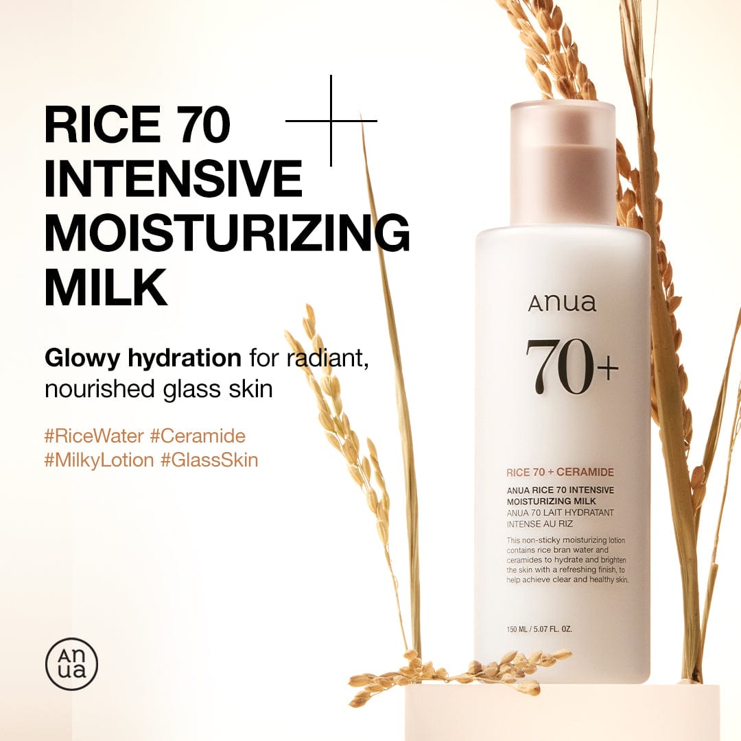ANUA Rice 70 Intensive Moisturizing Milk Lotion for Deep Hydration and Nourishing 150ml - image 2 - ArabiaGlow UAE