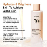 ANUA Rice 70 Glow Milky Toner for Glass Skin Rice Water 250ml - image 3 - ArabiaGlow UAE