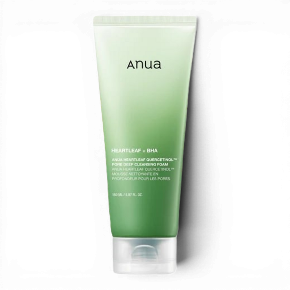 Anua Heartleaf Quercetinol Pore Deep Cleansing Foam 150ml - ArabiaGlow UAE