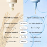 Beauty of Joseon Relief Sun Aqua-Fresh Sunscreen Rice + Panthenol SPF 50+ PA++++ 50ml - image 5 - ArabiaGlow UAE