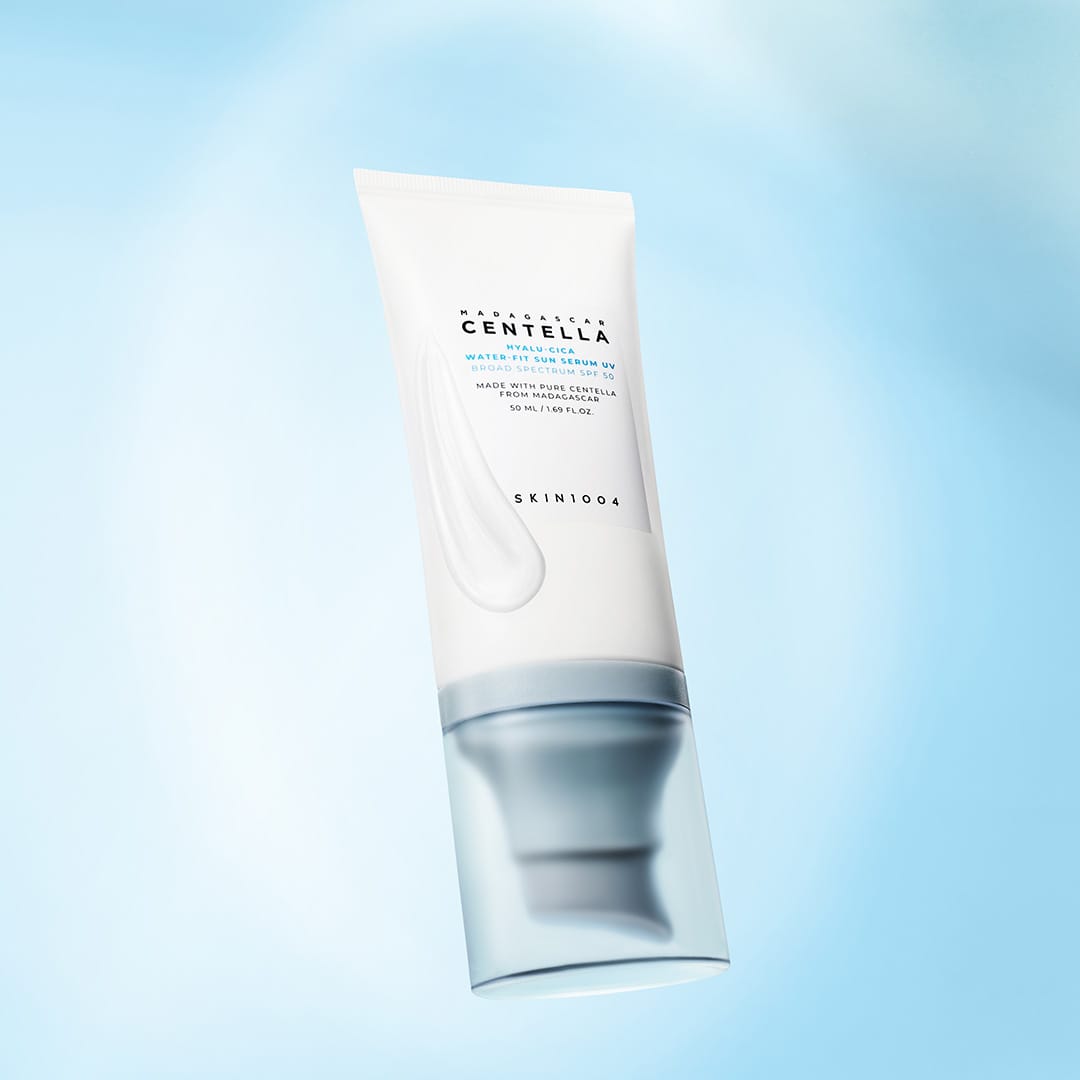 Skin1004 Madagascar Centella Hyalu-Cica Water-Fit Sun Serum 50ml x 2 - image 2 - ArabiaGlow UAE