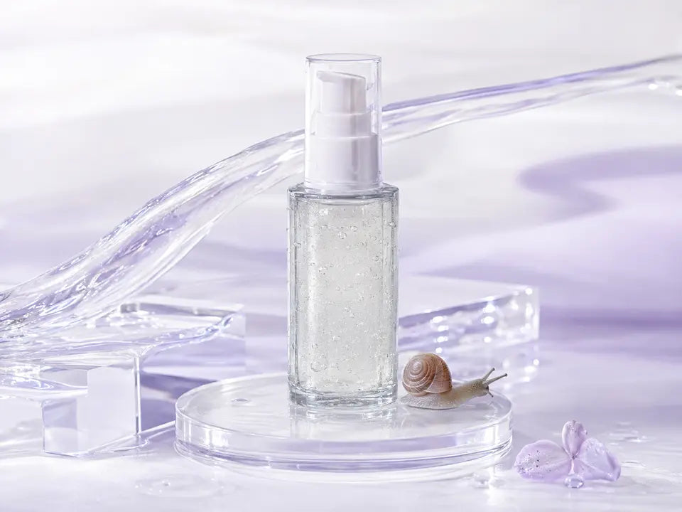 Premium skincare editorial for Anua Heartleaf Quercetinol Pore Deep Cleansing Foam 150ml